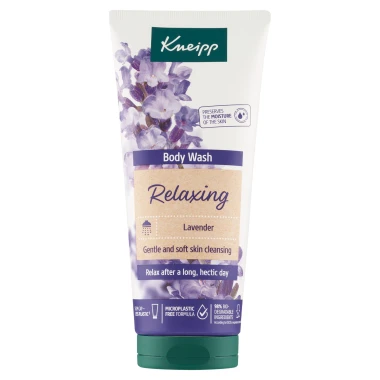 Kneipp Relaxing sprchový gel s přírodním esenciálním levandulovým olejem 200ml