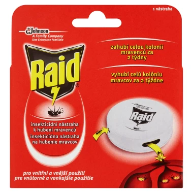Raid Insekticidní nástraha k hubení mravenců 1 nástraha 10ml