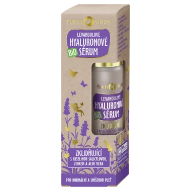 PURITY VISION BIO hyaluronové sérum levandule 50 ml