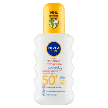 Nivea Sun Sensitive Sprej na opalování OF 50+ 200 ml