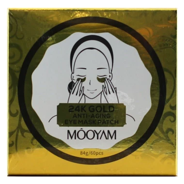 Mooyam oční maska 24K Gold Anti-age 60 ks