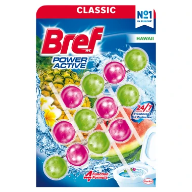 Bref Power Active Hawaii tuhý WC blok 3 x 50 g