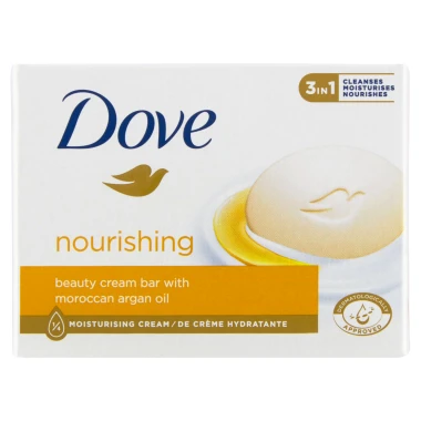 Dove Nourishing Arganový olej Krémová tableta 90 g