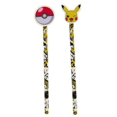 Pokémon tužka s gumou - mix variant 1 ks