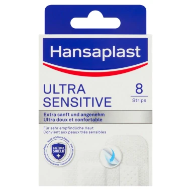 Hansaplast Ultra Sensitive Náplasti 8 ks