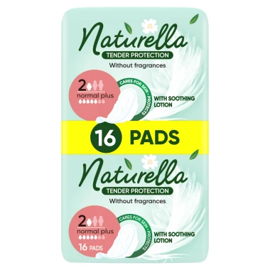 Naturella Ultra Tender Protection Vložky bez barviv a parfemace 16 ks