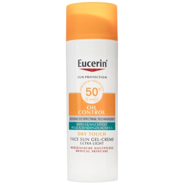 Eucerin Sun Oil Control opalovací krémový gel na obličej SPF50+ 50 ml
