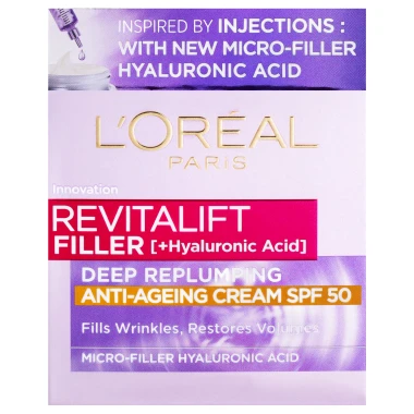 L'Oréal Paris Revitalift Filler denní krém SPF 50