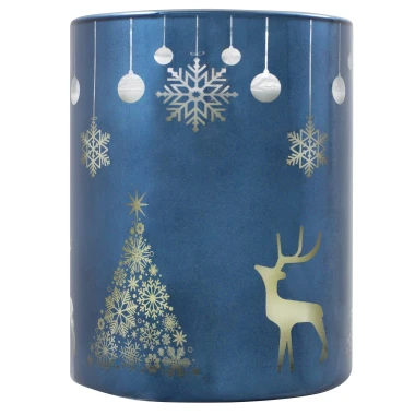 Q-Home Vonná svíčka Festive Night Blue 426 g