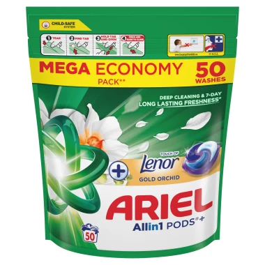 Ariel Allin1 PODS +Touch of Lenor Gold Orchid 50 PD