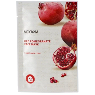 Mooyam pleťová maska s granát jablkem 25 ml