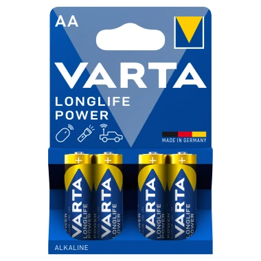 Varta Longlife Power AA Alkalické baterie 4 ks