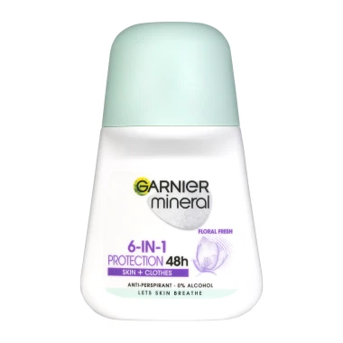 Garnier Mineral Protection 6 skin clothes antiperspirant roll-on 50 ml