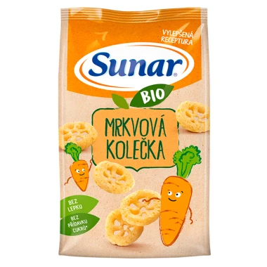 Sunar BIO mrkvová kolečka 45 g
