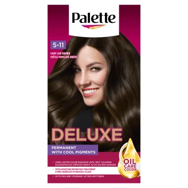 Palette Deluxe barva na vlasy Světle popelavě hnědý 5-11