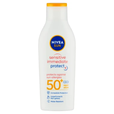 Nivea Sun Sensitive Mléko na opalování OF 50+ 200 ml