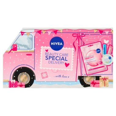 Nivea Beauty Care Special Delivery Mini Van dárková sada