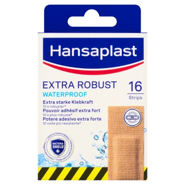 Hansaplast Extra Robust Vodotěsná náplast 16 ks