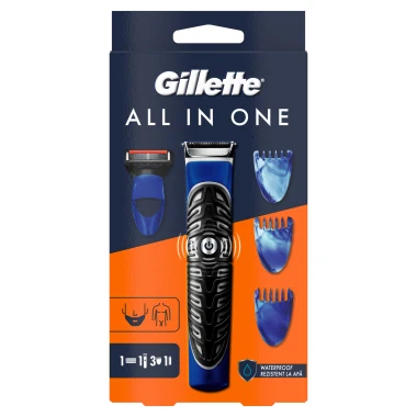 Gillette Styler 4v1: Zastřihuje, Tvaruje, Holí, Upravuje Tělo