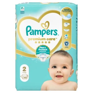 Pampers Premium Care, vel. 2, 68 ks
