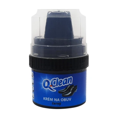 Q-Clean Krém na obuv černý 50ml