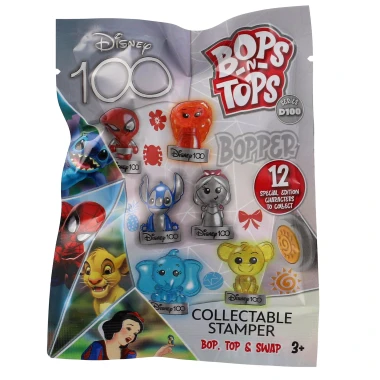 Bops n Tops Disney figurka s razítkem - mix variant 1 ks