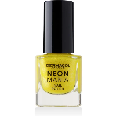 Dermacol NEON MANIA lak na nehty č.4 Lemon pop 5 ml