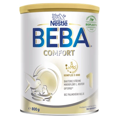 BEBA COMFORT 1, 5 HMO Počáteční kojenecké mléko 800 g