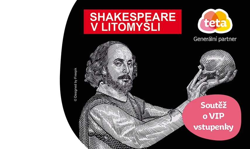 Soutěž o VIP vstupenky na Shakespeare v Litomyšli hlavní banner
