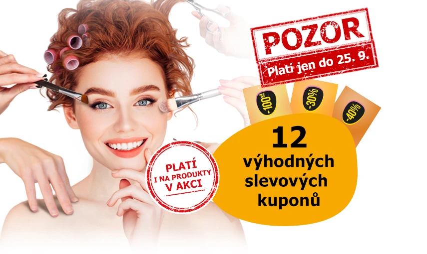 Zářijové kupony na EXTRA slevy hlavní banner